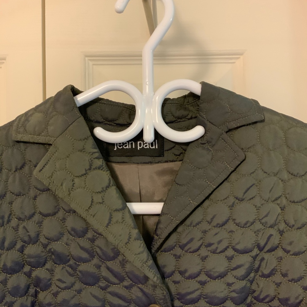 Matelassé blazer with purple shine great stitchin - Picture 2 of 4